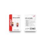 Set becuri auto cu LED CANBUS compatibil T10e W5W 18 SMD Alb 12V, destinat competitiilor auto sau off-road - imagine 2