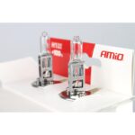 Set becuri cu halogen H1 12V 55W LumiTec SILVER + 100% DUO BOX - imagine 2