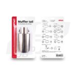 Ornament toba esapament din otel inoxidabil MT 003 - imagine 5