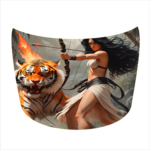 Folie Capota Auto "Hood Art" rezistenta la exterior, marime L (180 x 130cm) - Cod: AVX-CAPOTA-010L - imagine 3