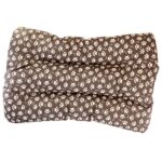 Saltea/perna impermeabila, pentru caine/pisica, model Labute Crem Maro, 80×62 cm - imagine 2