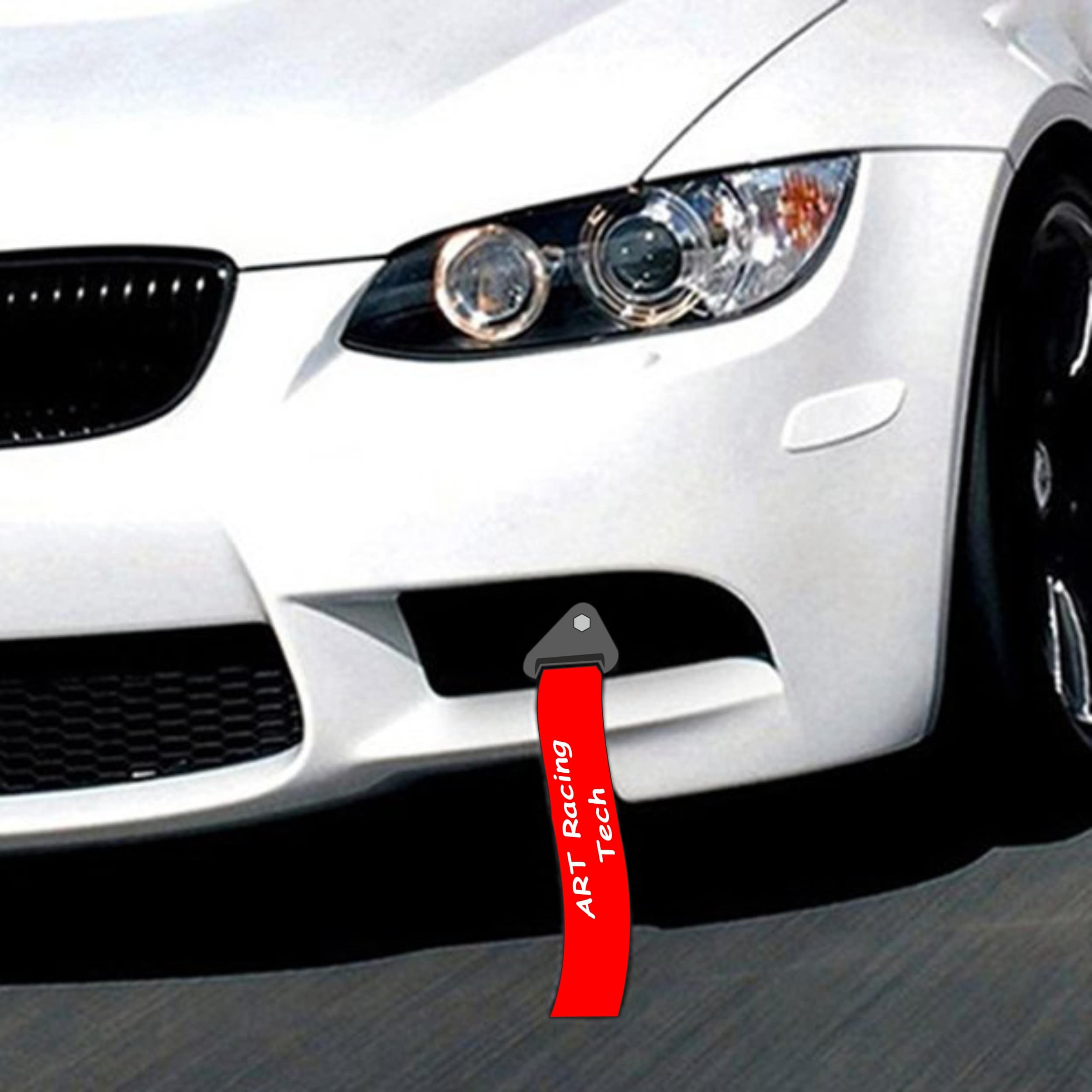 Sufa-Remorcare-Rosie__1_.jpg Ornament Racing de tip Curea/Sufa pentru carlig de remorcare, culoare Rosu - imagine 1