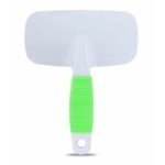 Perie de par alba cu verde pentru animale AVX-ZW3C - imagine 4