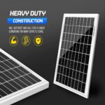 Panou Solar 10W, pentru incarcare baterii de 12V, utilizat in Calatorii, Rulote, Camping, Cabana