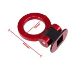 Ornament carlig remorcare RACING SPORT - NEGRU - imagine 3