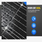 Panou Solar 20W, pentru incarcare baterii de 12V, utilizat in Calatorii, Rulote, Camping, Cabana - imagine 4