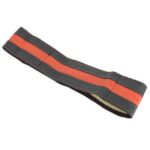 Husa volan din PIELE NATURALA NEAGRA CU DUNGA ROSIE, pentru autoturisme, diametru 37 - 39 cm, cu ac si ata (se coase, aspect ORIGINAL) - imagine 5