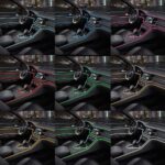 Fir Neon Auto "EL Wire" culoare Albastru Turcoaz, lungime 5M, alimentare 12V, droser inclus - imagine 2