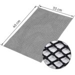 Covoras antiaderent din teflon pentru gatitul pe gratar, reutilizabil, lavabil, 40 x 33 cm - imagine 3