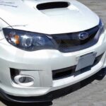 Set 2 buc. aripioare Racing, prelungire bara tuning din plastic culoare neagra - imagine 4