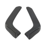 Set 2 buc. aripioare Racing, prelungire bara tuning din plastic culoare neagra - imagine 7