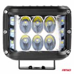 Proiector LED pentru Off-Road, ATV, SSV, culoare 6500K, cu doua functii, tensiune 9 - 36V, dimensiune, 110 x 75 mm - imagine 2