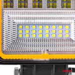 Proiector LED pentru Off-Road, ATV, SSV, cu functie de semnalizare, culoare 6500K, 3360 lm, tensiune 9 - 36V, dimensiuni 110 x 110 mm - imagine 6