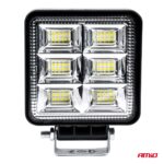 Proiector LED pentru Off-Road, ATV, SSV, putere 144W, culoare 6500K, tensiune 9-36V, dimensiuni 110 x 110 x 35 mm - imagine 3