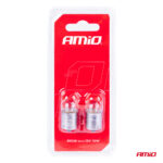 Set 2 becuri cu halogen, soclu R10W, BA15s, alimentare 12V - imagine 4