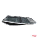 Husa scaun auto cu bile de masaj si suport lombar, dimensiuni 97 x 44 cm, culoare Gri - imagine 6