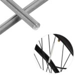 Set 12 ornamente din material reflectorizant pentru spite bicicleta, culoare galben - imagine 3