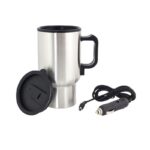 Cana termica din otel cu functie de incalzire, 12V, 400ml - imagine 4