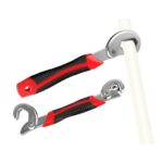 Set 2 chei universale multifunctionale de tip "carlig", din metal rezistent, 9-32mm, AVX-AG476A - imagine 3