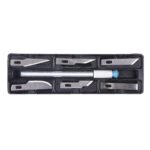 Set 6 buc. cutter + diverse lame de schimb pentru folie autocolant, AVX-AG607A - imagine 2