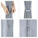 Bratara magnetica de prindere perdele/draperii, model GOLDEN BALLS - imagine 3