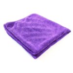 Prosop din microfibra super absorbant cu uscare rapida, 100 x 50 cm, culoare Violet - imagine 2