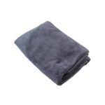 Prosop din microfibra super absorbant cu uscare rapida, 100 x 50 cm, culoare Gri - imagine 2