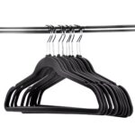 Set 20 de umerase catifelate, acoperite cu catifea moale, culoare Neagra - imagine 2