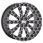 Set 4 Folii Imprimate Outdoor cu EcoSolvent, autoadezive, pentru decorarea jantelor auto, dimetru 60 cm, model FJT-26 - imagine 3