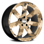 Set 4 Folii Imprimate Outdoor cu EcoSolvent, autoadezive, pentru decorarea jantelor auto, dimetru 60 cm, model FJT-28 - imagine 2