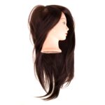 Cap de manechin cu Par Natural pentru exersare coafuri - imagine 2