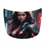 Folie Capota Auto "Hood Art" rezistenta la exterior, marime S (150 x 110cm) - Cod: AVX-CAPOTA-001S - imagine 3