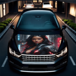 Folie Capota Auto "Hood Art" rezistenta la exterior, marime S (150 x 110cm) - Cod: AVX-CAPOTA-001S - imagine 2