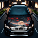 Folie Capota Auto "Hood Art" rezistenta la exterior, marime S (150 x 110cm) - Cod: AVX-CAPOTA-021S - imagine 2