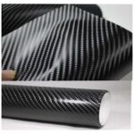 Folie colantare auto Carbon 5D Lacuit Negru (3m x 1,52m) - imagine 2