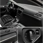 Folie colantare auto Carbon 3D Negru, 3,0m x 1,52m - imagine 5