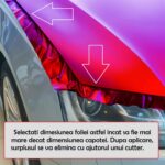 Folie Capota Auto "Hood Art" rezistenta la exterior, marime M (165 x 120cm) - Cod: AVX-CAPOTA-005M - imagine 4